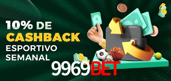 10% de bônus de cashback na 9969bet